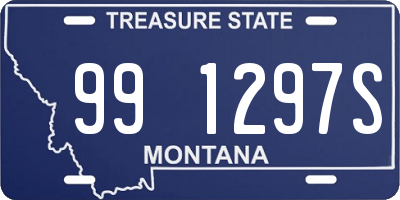 MT license plate 991297S