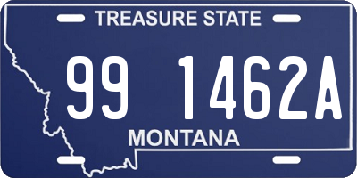 MT license plate 991462A