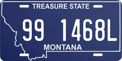 MT license plate 991468L