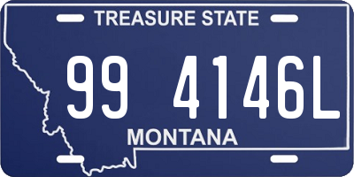 MT license plate 994146L