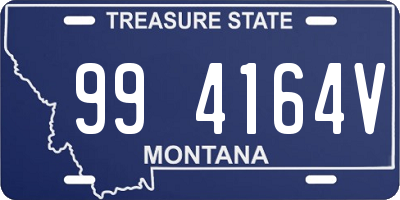 MT license plate 994164V