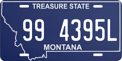 MT license plate 994395L