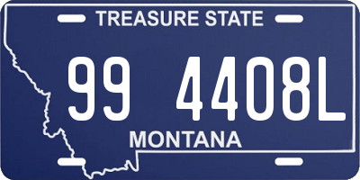 MT license plate 994408L