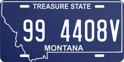 MT license plate 994408V