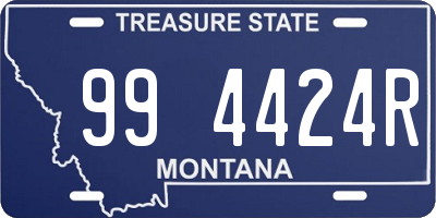 MT license plate 994424R