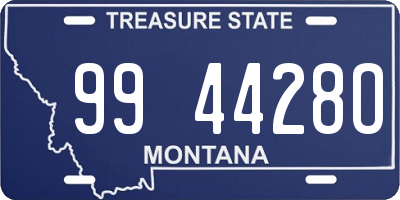 MT license plate 994428O