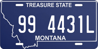 MT license plate 994431L