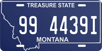 MT license plate 994439I