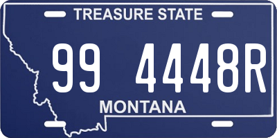 MT license plate 994448R