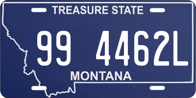 MT license plate 994462L