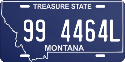 MT license plate 994464L