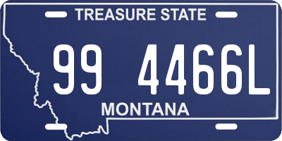 MT license plate 994466L