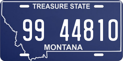 MT license plate 994481O