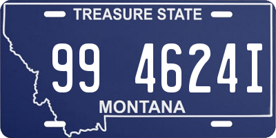 MT license plate 994624I