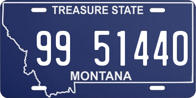 MT license plate 995144O