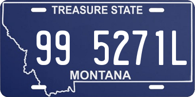 MT license plate 995271L