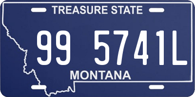 MT license plate 995741L