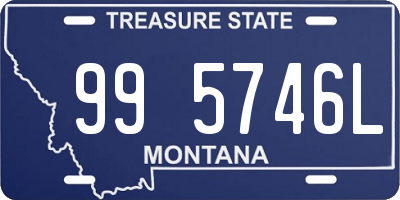 MT license plate 995746L