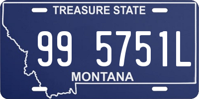 MT license plate 995751L