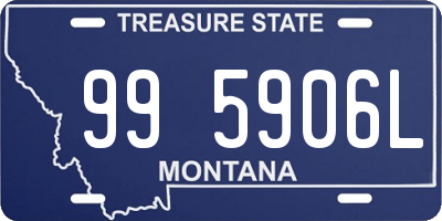 MT license plate 995906L