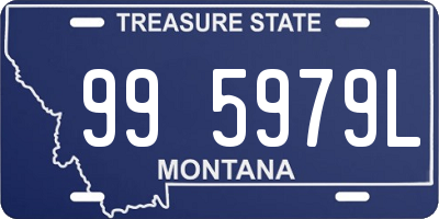 MT license plate 995979L