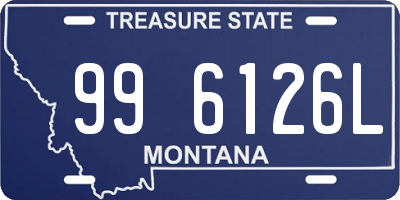 MT license plate 996126L