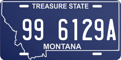 MT license plate 996129A