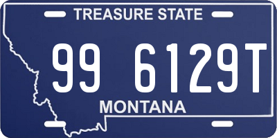 MT license plate 996129T