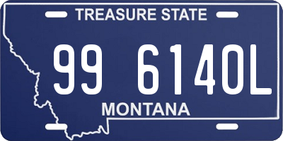 MT license plate 996140L