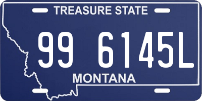 MT license plate 996145L