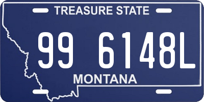 MT license plate 996148L