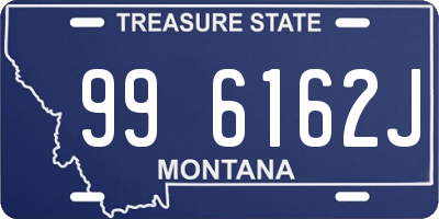 MT license plate 996162J