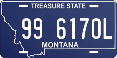 MT license plate 996170L