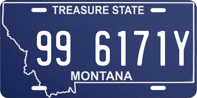 MT license plate 996171Y