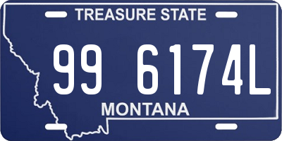 MT license plate 996174L