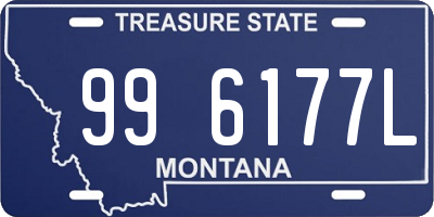 MT license plate 996177L