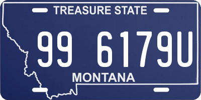 MT license plate 996179U