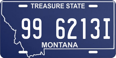 MT license plate 996213I