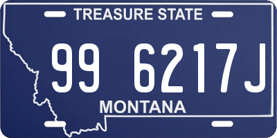 MT license plate 996217J