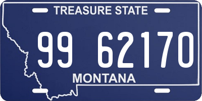 MT license plate 996217O