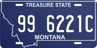 MT license plate 996221C