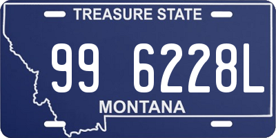 MT license plate 996228L