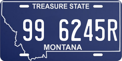 MT license plate 996245R