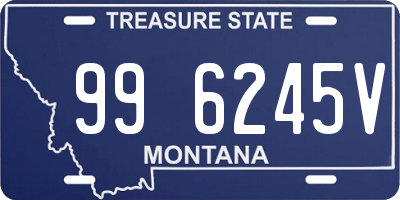 MT license plate 996245V