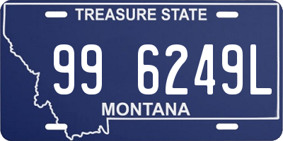 MT license plate 996249L