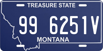 MT license plate 996251V