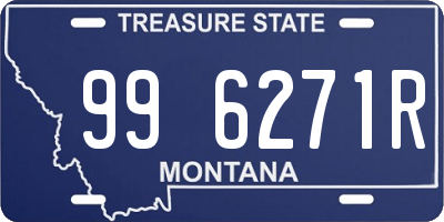 MT license plate 996271R