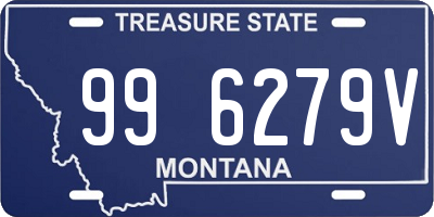 MT license plate 996279V