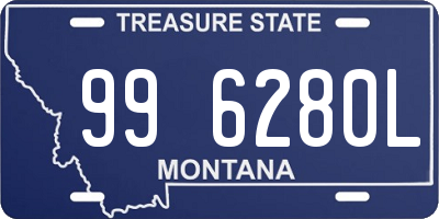 MT license plate 996280L