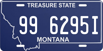 MT license plate 996295I